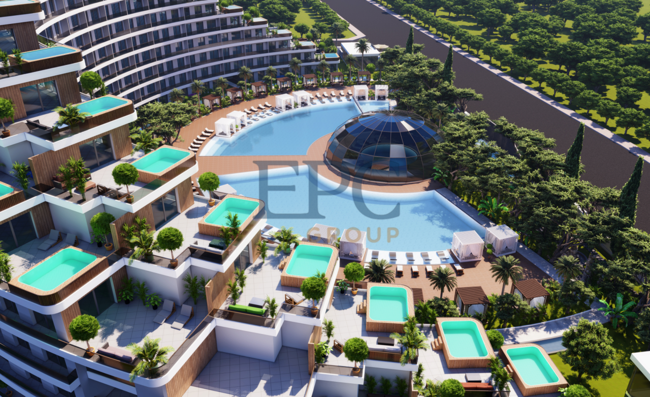 Апартаменты в Анталии, Турция, 43 м² - фото 1