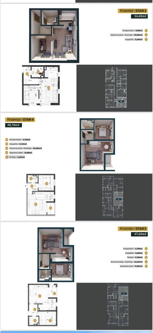 Дом в Баре, Черногория, 27 м² - фото 5