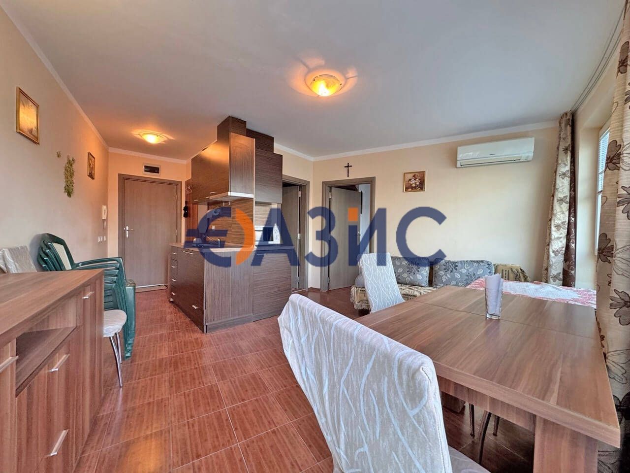 Апартаменты на Солнечном берегу, Болгария, 54 м² - фото 1