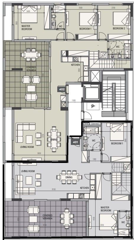 Пентхаус в Лимасоле, Кипр, 216 м² - фото 11