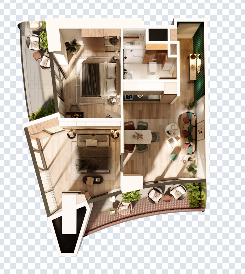 Квартира в Батуми, Грузия, 33.35 м² - фото 11