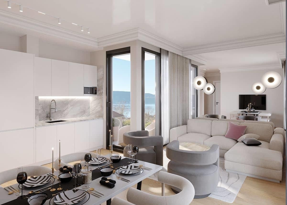 Квартира в Херцег-Нови, Черногория, 64 м² - фото 12