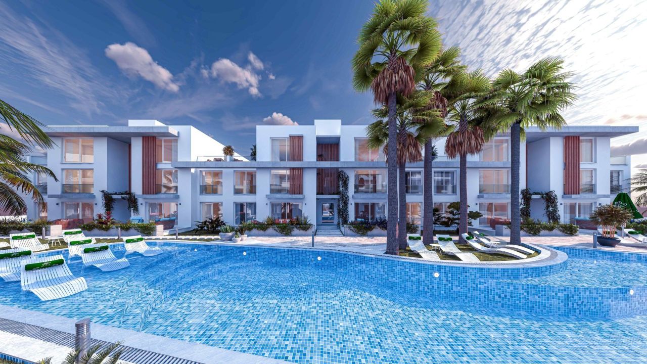 Апартаменты в Фамагусте, Кипр, 100 м² - фото 1