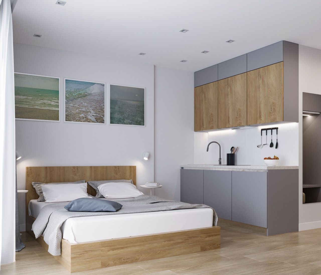 Апартаменты в Батуми, Грузия, 29 м² - фото 11