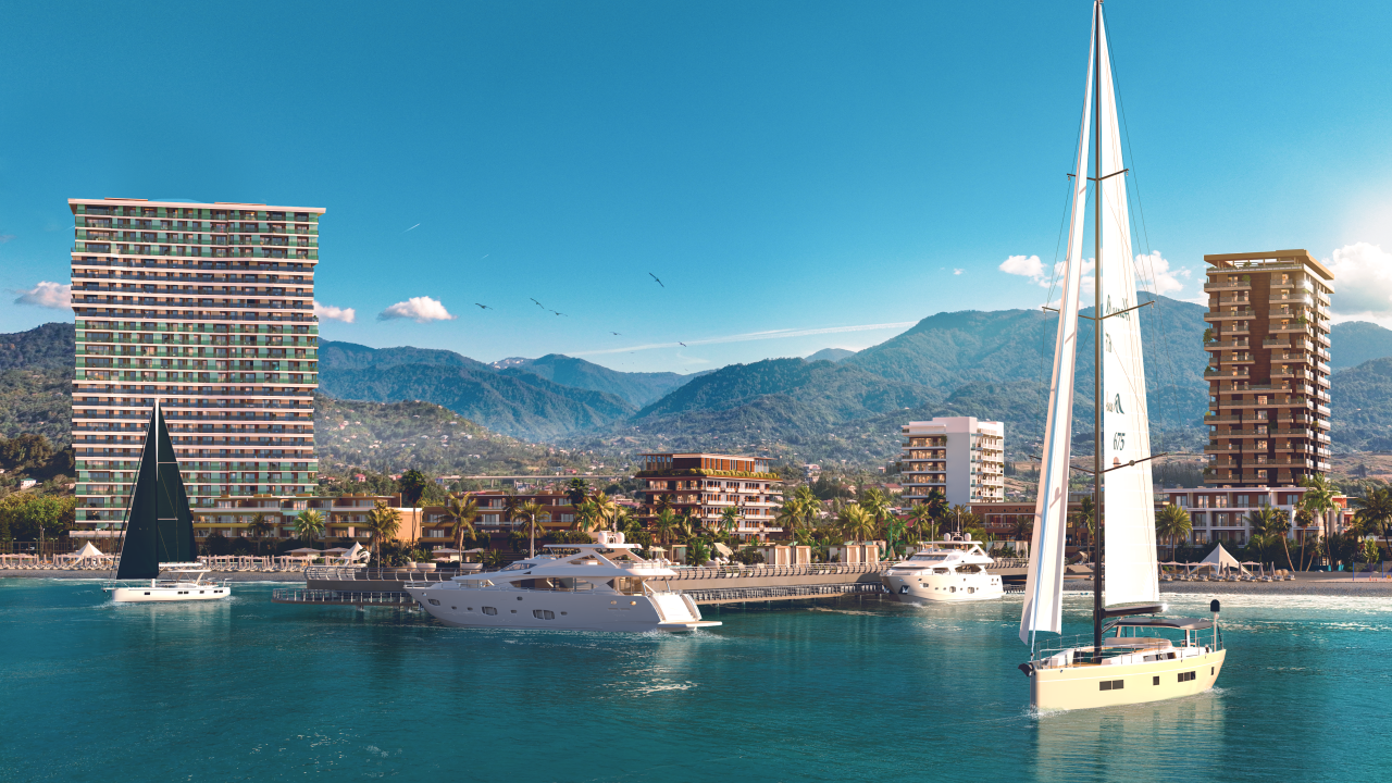 Апартаменты в Батуми, Грузия, 31 м² - фото 1