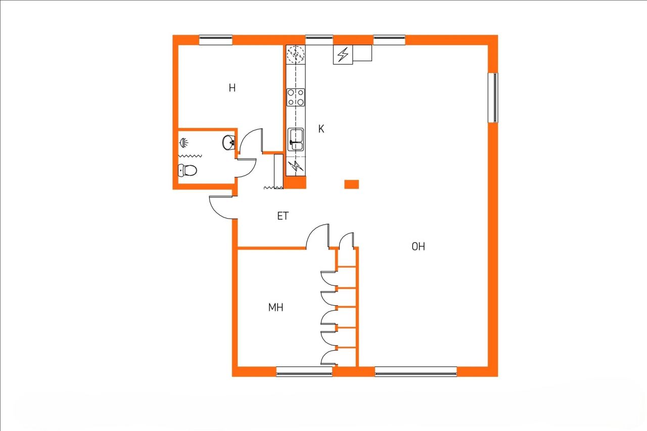 Квартира в Каяани, Финляндия, 80 м² - фото 2