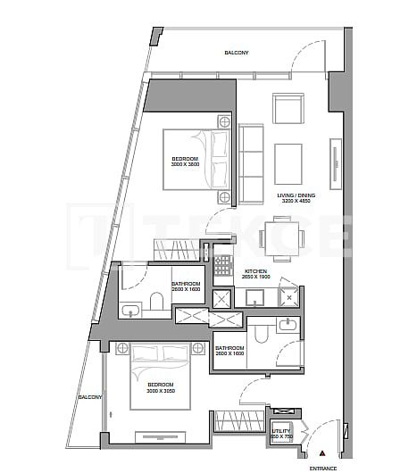 Апартаменты в Дубае, ОАЭ, 52 м² - фото 15