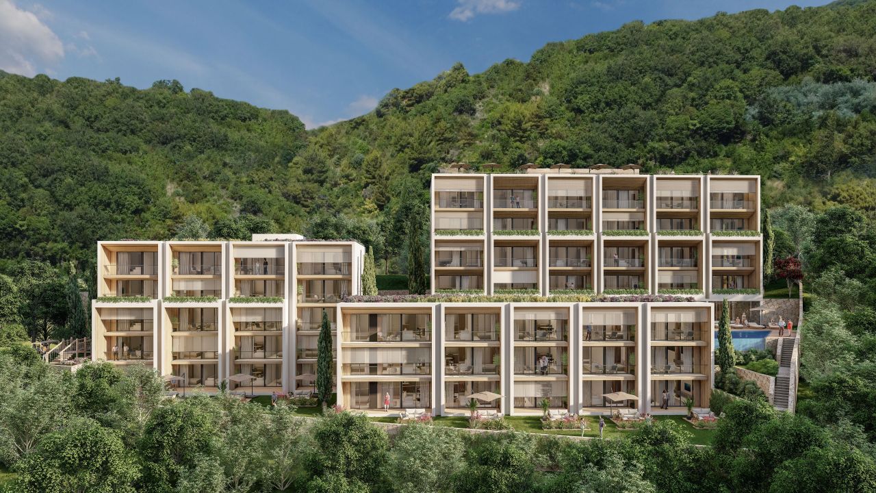 Апартаменты в Кумборе, Черногория, 52 м² - фото 2