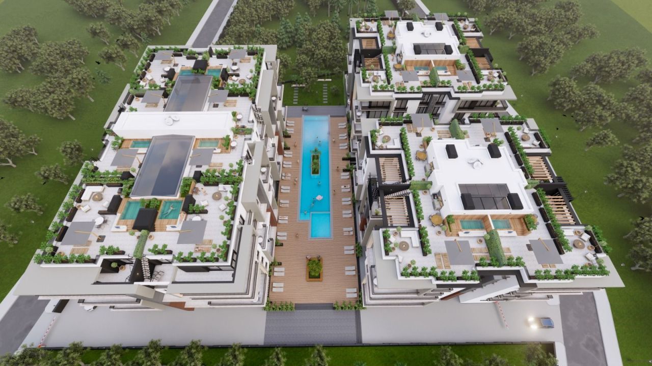 Квартира в Кирении, Кипр, 60 м² - фото 1