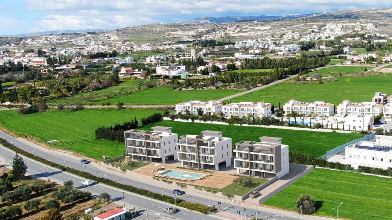 Квартира в Пафосе, Кипр, 63 м² - фото 1