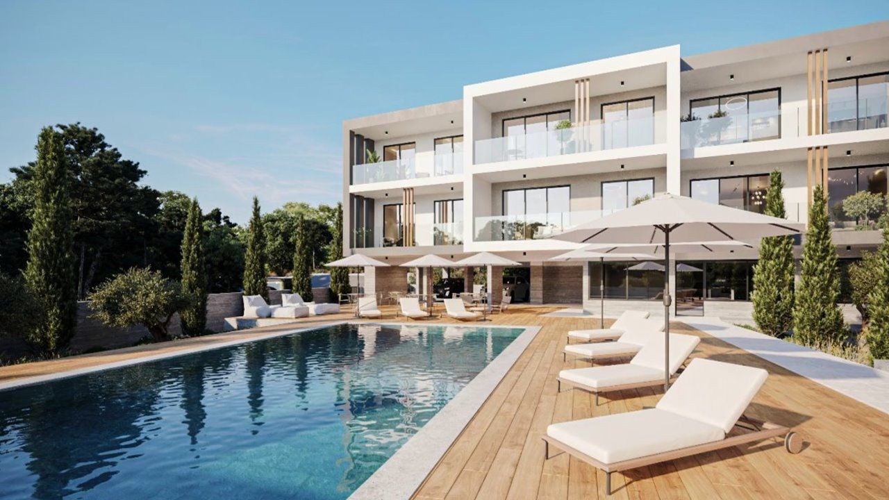 Апартаменты в Пафосе, Кипр, 60 м² - фото 2