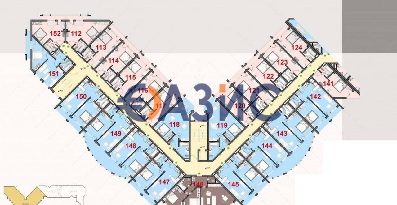 Апартаменты в Святом Власе, Болгария, 197.5 м² - фото 16