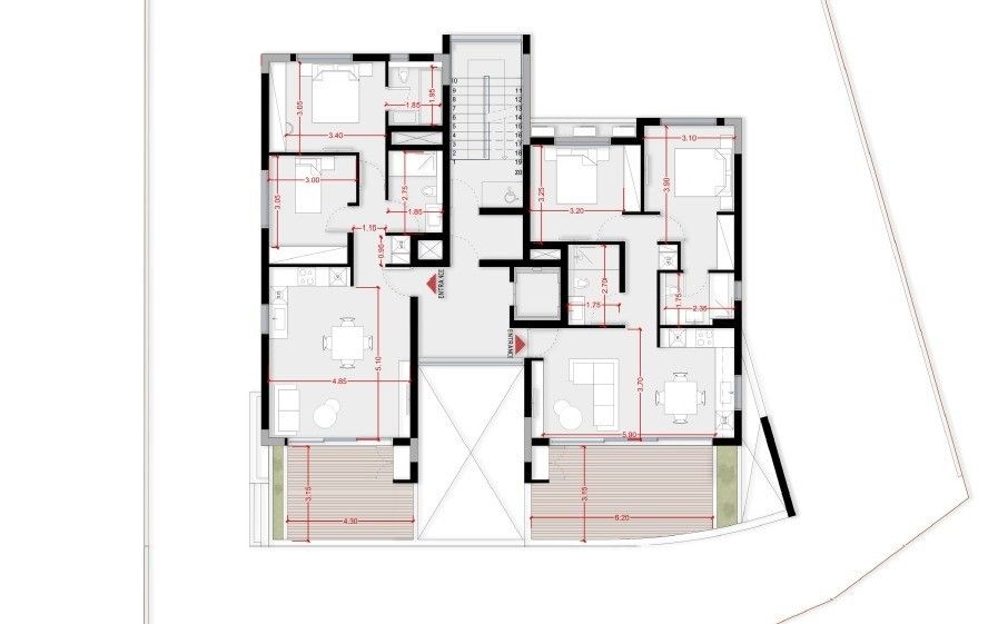 Апартаменты в Ларнаке, Кипр, 96 м² - фото 18