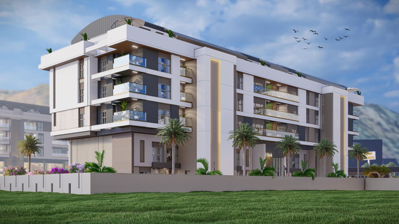 Квартира в Анталии, Турция, 60 м² - фото 1