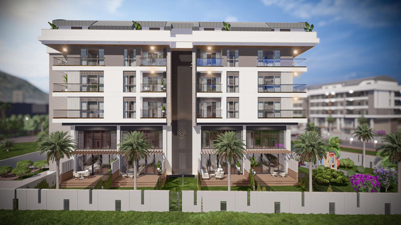Квартира в Анталии, Турция, 60 м² - фото 1