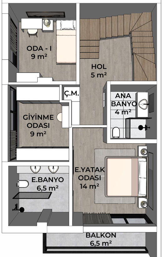 Вилла в Анталии, Турция, 242 м² - фото 5