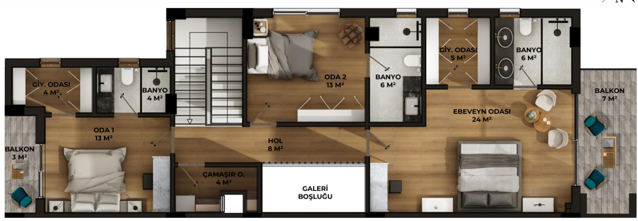 Вилла в Анталии, Турция, 225 м² - фото 4