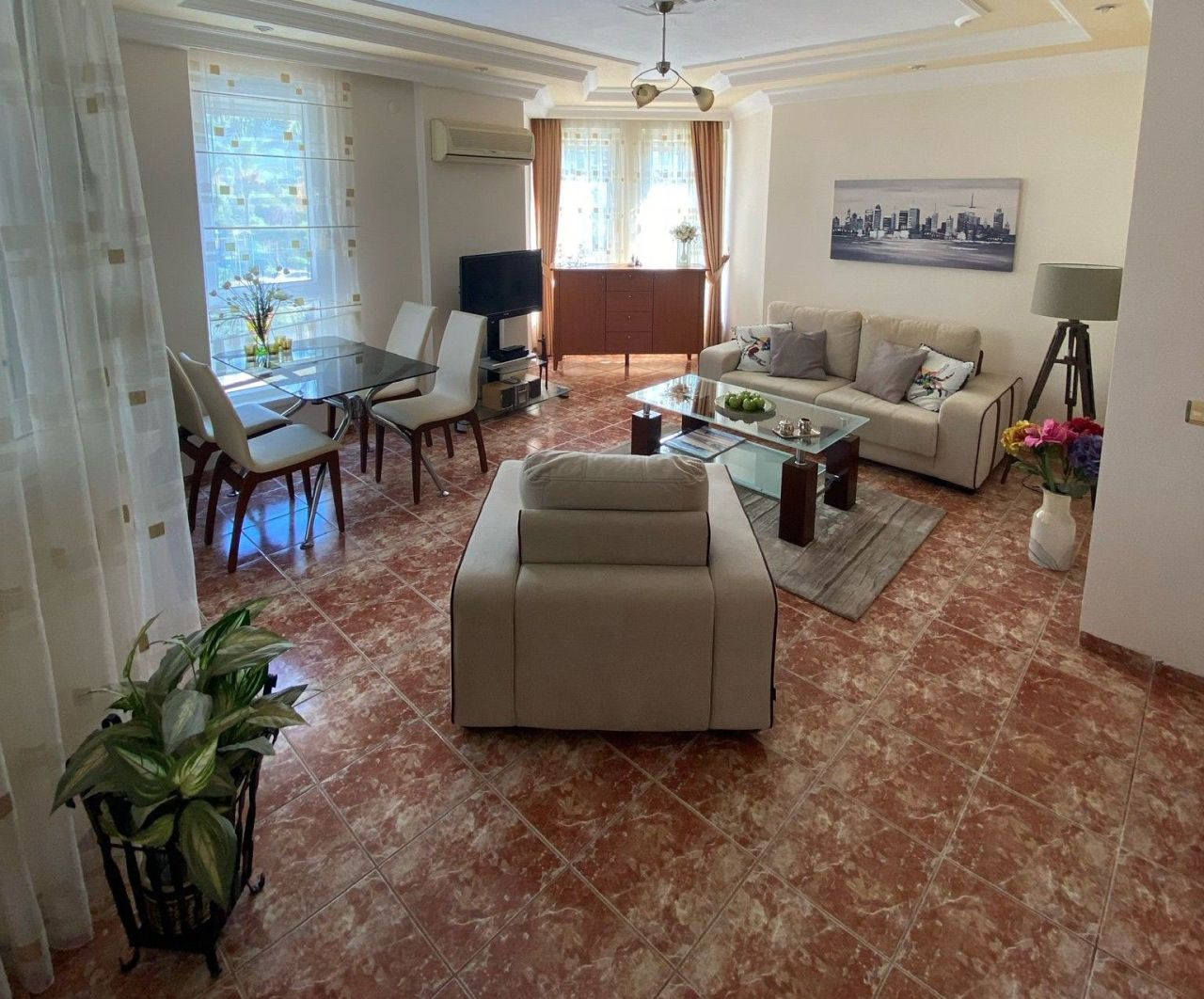 Квартира в Алании, Турция, 90 м² - фото 2