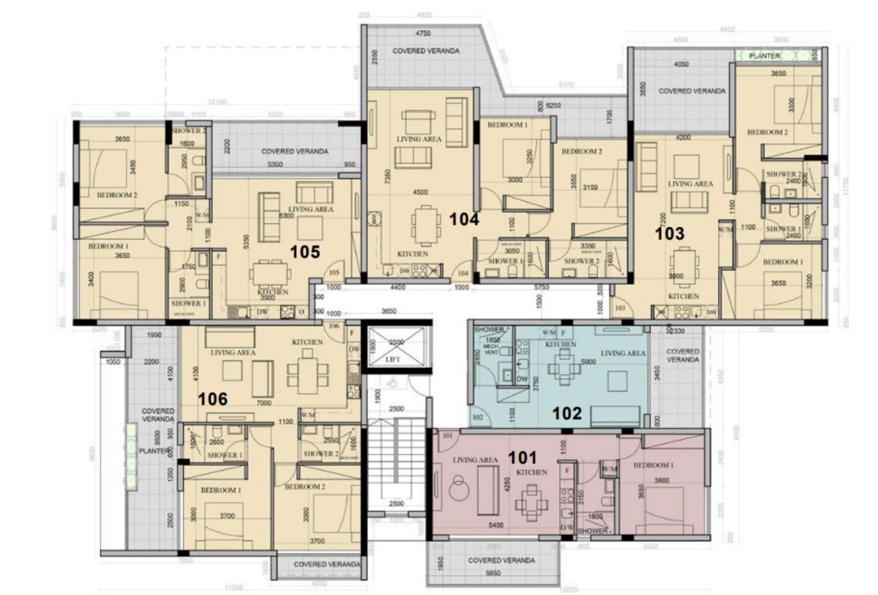 Апартаменты в Пафосе, Кипр, 96 м² - фото 9