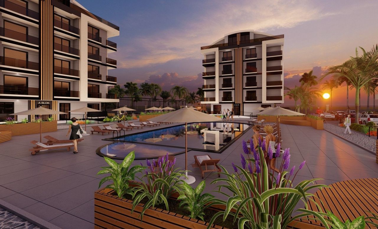 Квартира в Анталии, Турция, 80 м² - фото 1