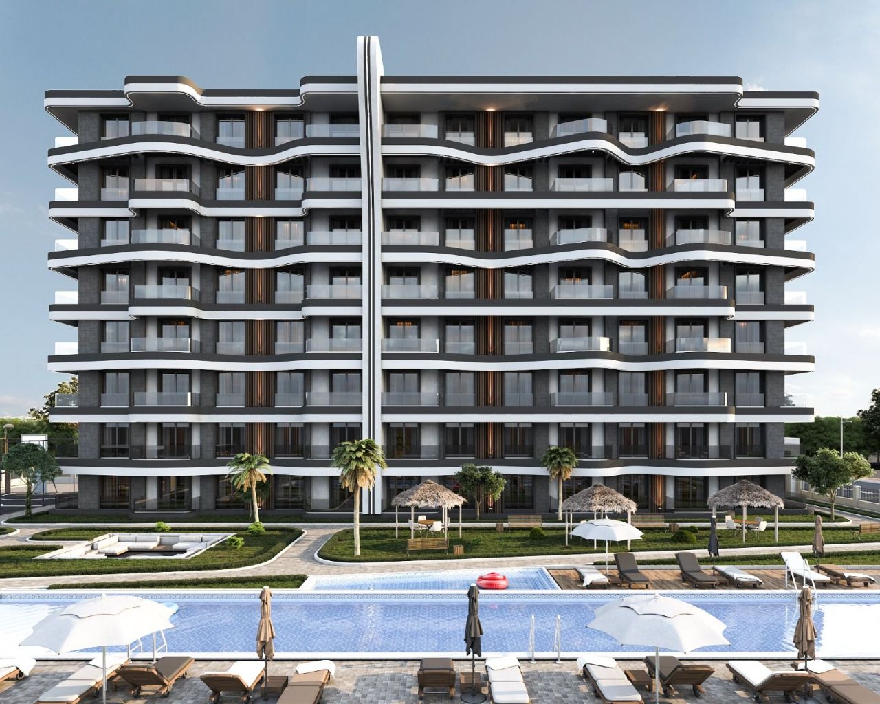 Квартира в Анталии, Турция, 55 м² - фото 1