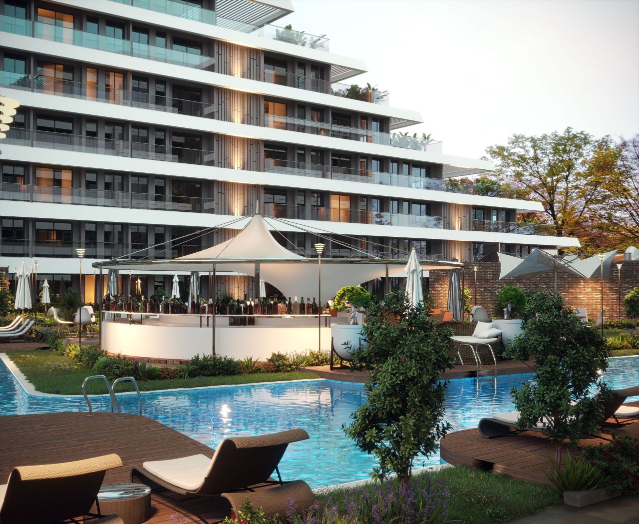 Квартира в Анталии, Турция, 55 м² - фото 2