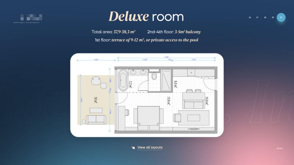 Апартаменты в Буките, Индонезия, 28.7 м² - фото 8