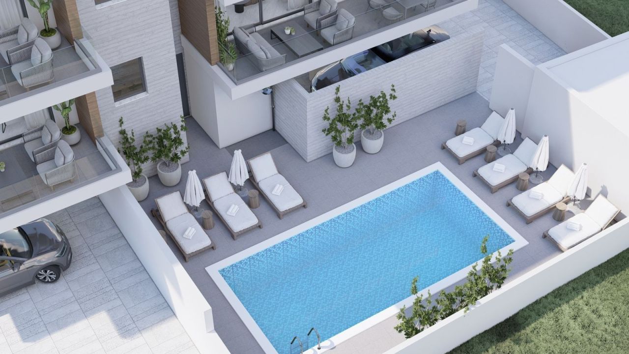 Апартаменты в Пафосе, Кипр, 97 м² - фото 1