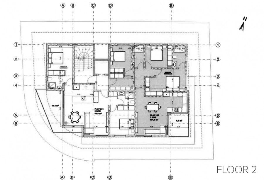 Апартаменты в Лимасоле, Кипр, 92 м² - фото 14