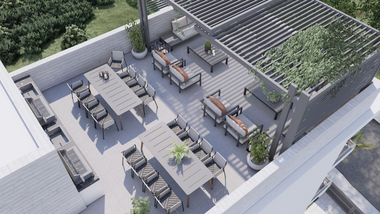 Апартаменты в Пафосе, Кипр, 96 м² - фото 16