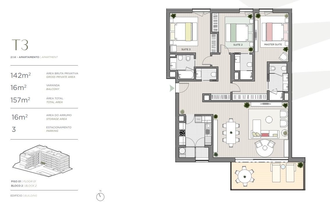 Квартира в Каркавелуше, Португалия, 215 м² - фото 15
