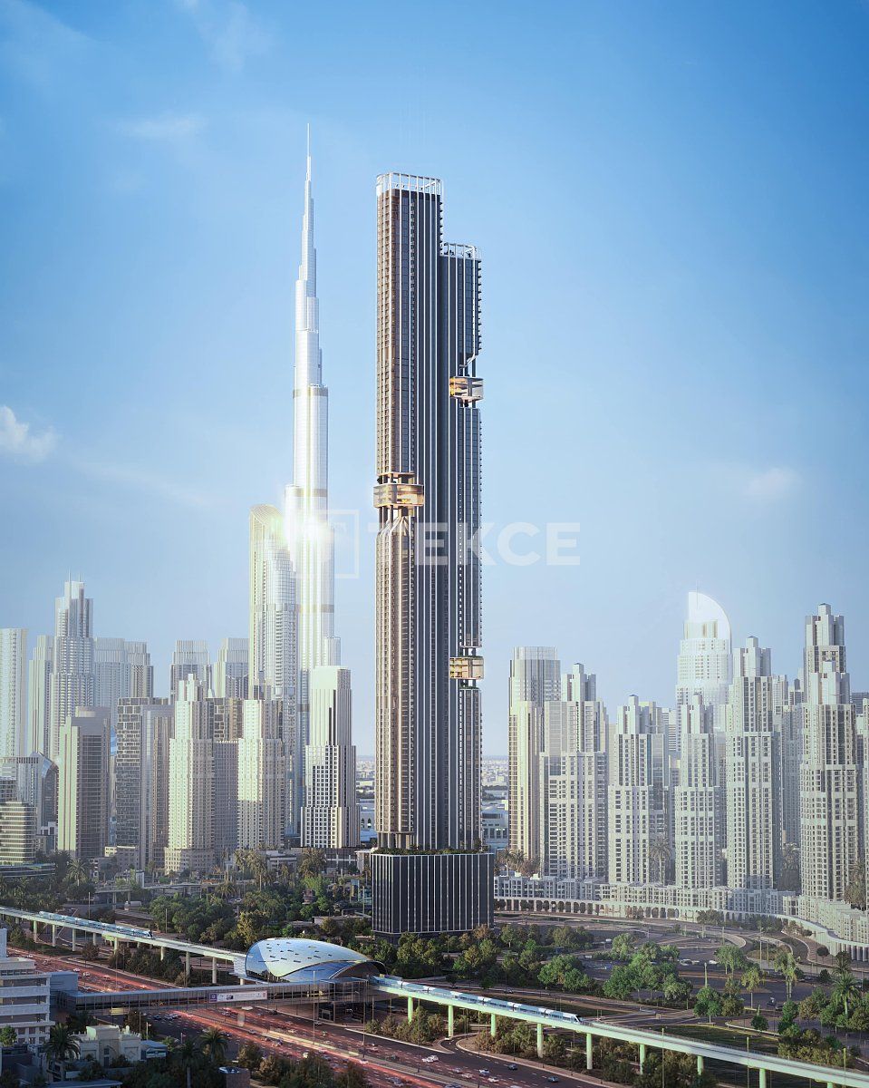 Апартаменты Бизнес-Бэй, ОАЭ, 110 м² - фото 1