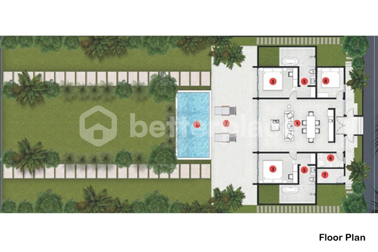 Вилла на Сумбе, Индонезия, 331 м² - фото 13