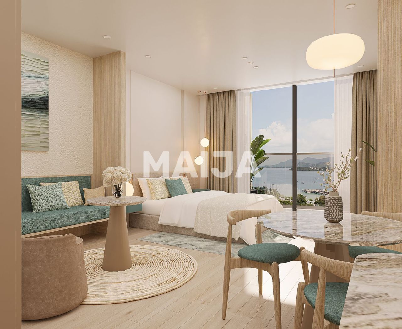 Апартаменты квартал 7, Вьетнам, 28.09 м² - фото 1