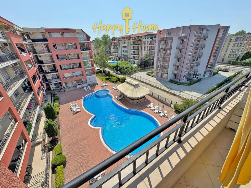 Студия на Солнечном берегу, Болгария, 42 м² - фото 1