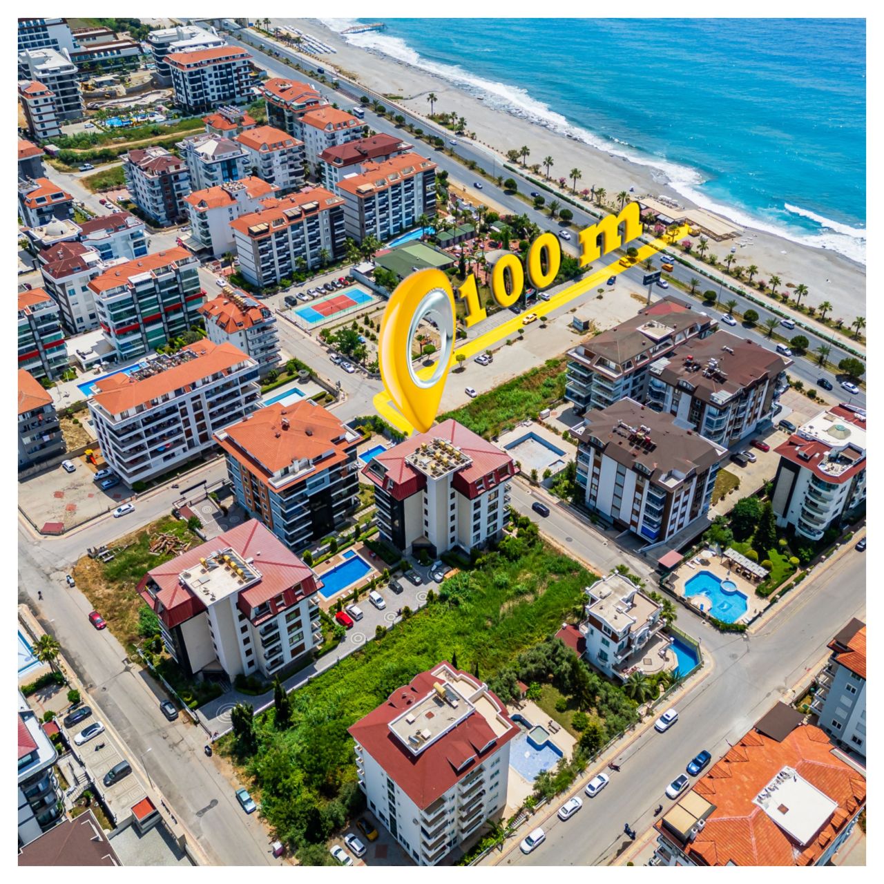 Квартира в Алании, Турция, 110 м² - фото 1