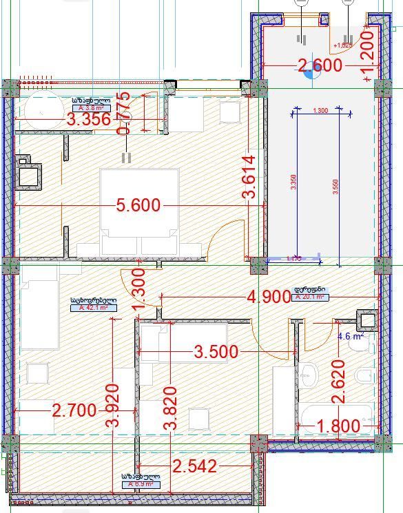 Дом в Тбилиси, Грузия, 184 м² - фото 13