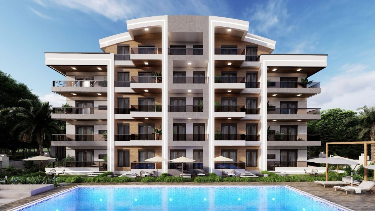 Квартира в Анталии, Турция, 65 м² - фото 17