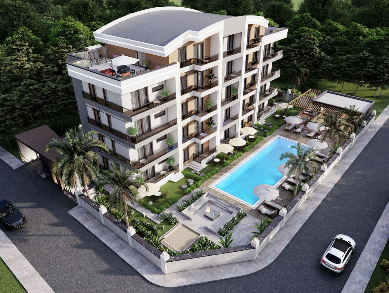 Квартира в Анталии, Турция, 65 м² - фото 15