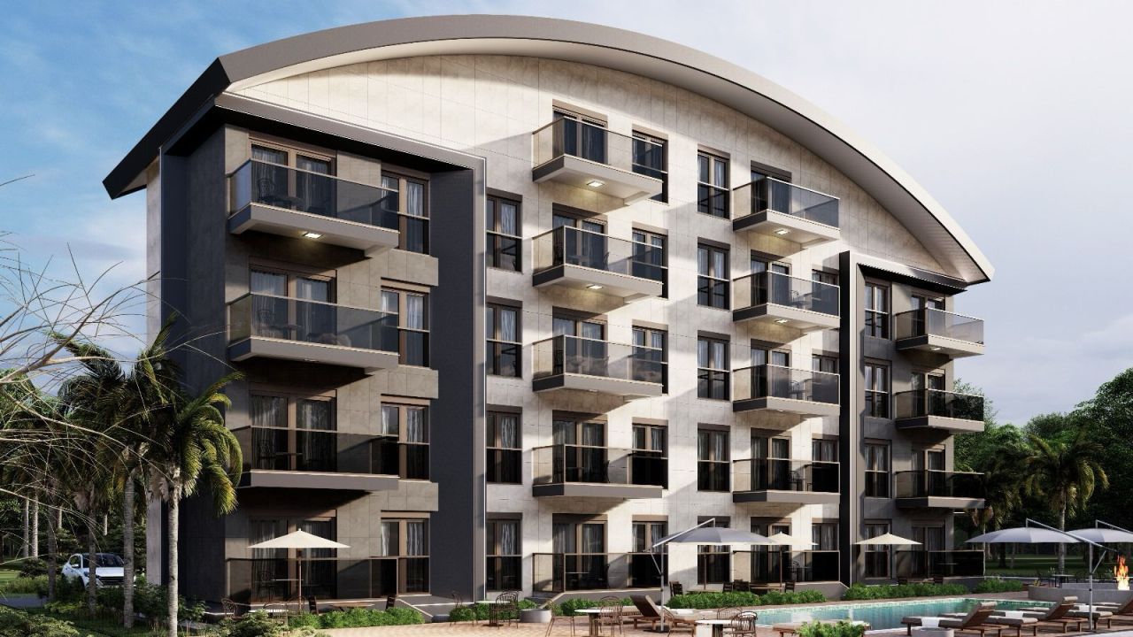 Квартира в Анталии, Турция, 48 м² - фото 7