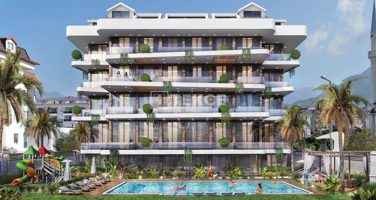 Апартаменты в Алании, Турция, 58 м² - фото 1