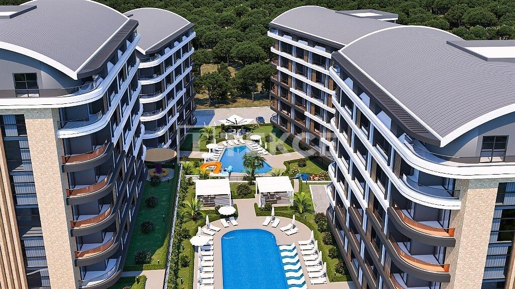 Апартаменты в Алании, Турция, 63 м² - фото 1