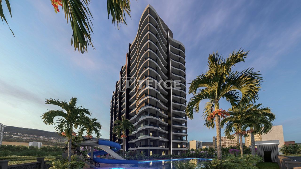 Апартаменты Эрдемли, Турция, 65 м² - фото 1