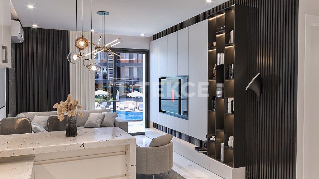 Апартаменты в Алании, Турция, 63 м² - фото 16