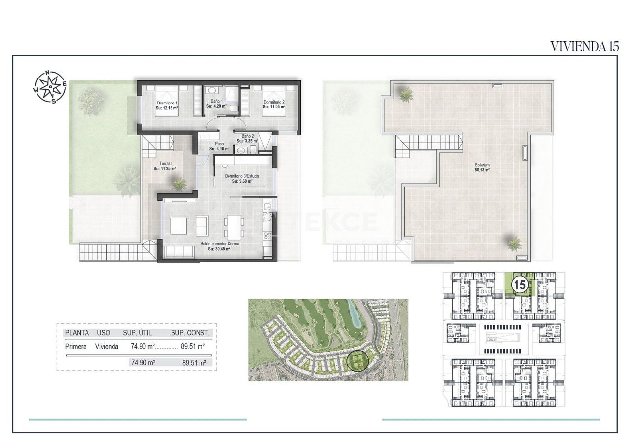 Апартаменты в Фуэнте-Аламо, Испания, 96 м² - фото 19