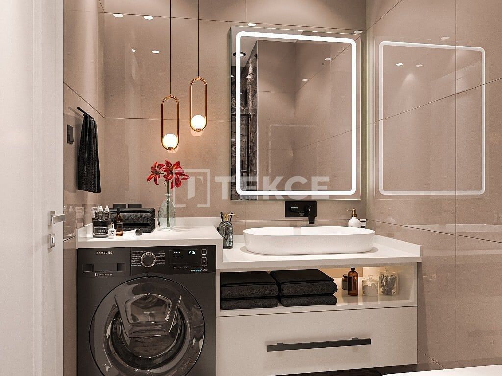 Апартаменты в Алании, Турция, 63 м² - фото 19