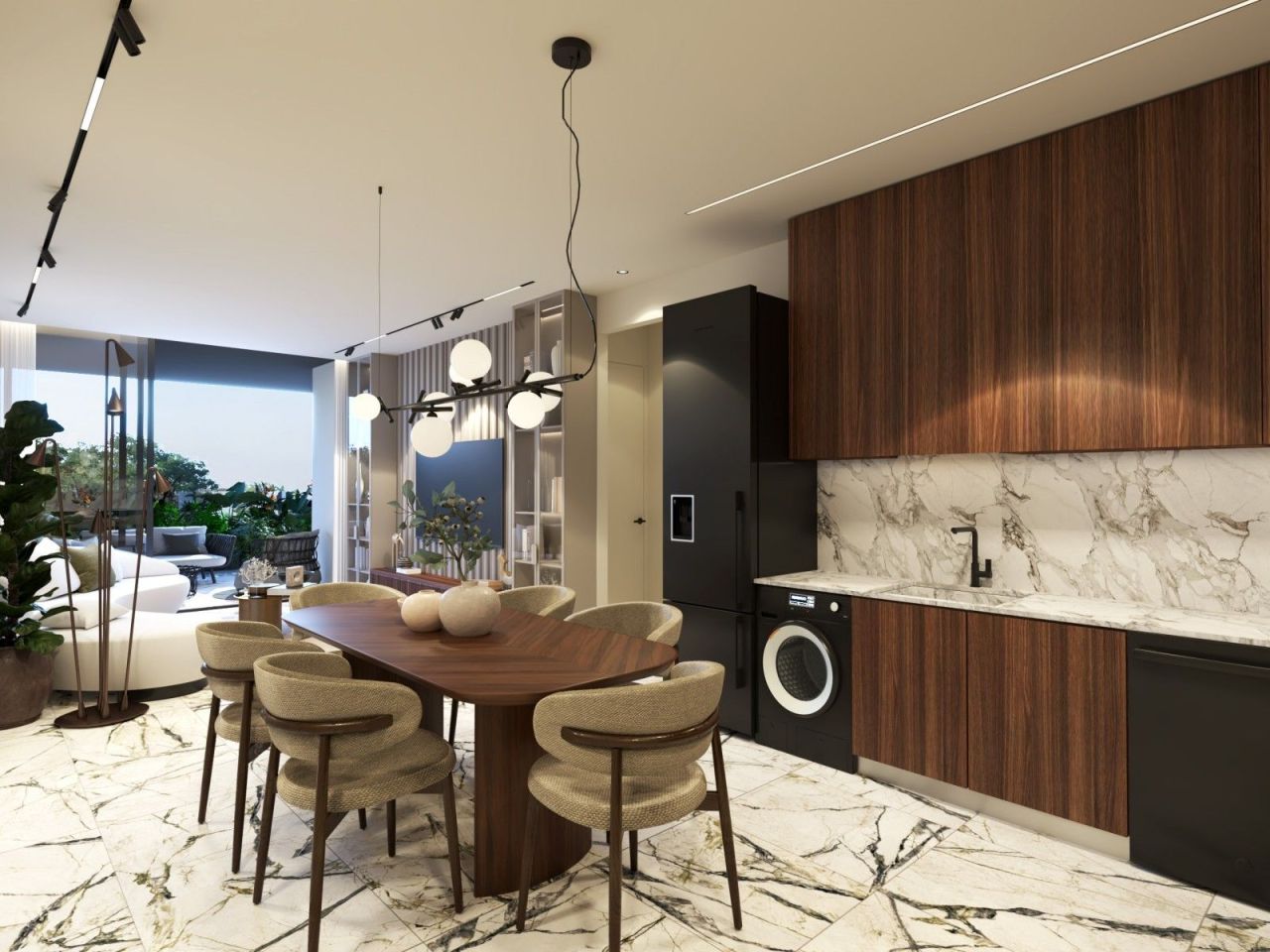 Апартаменты в Ларнаке, Кипр, 100 м² - фото 18