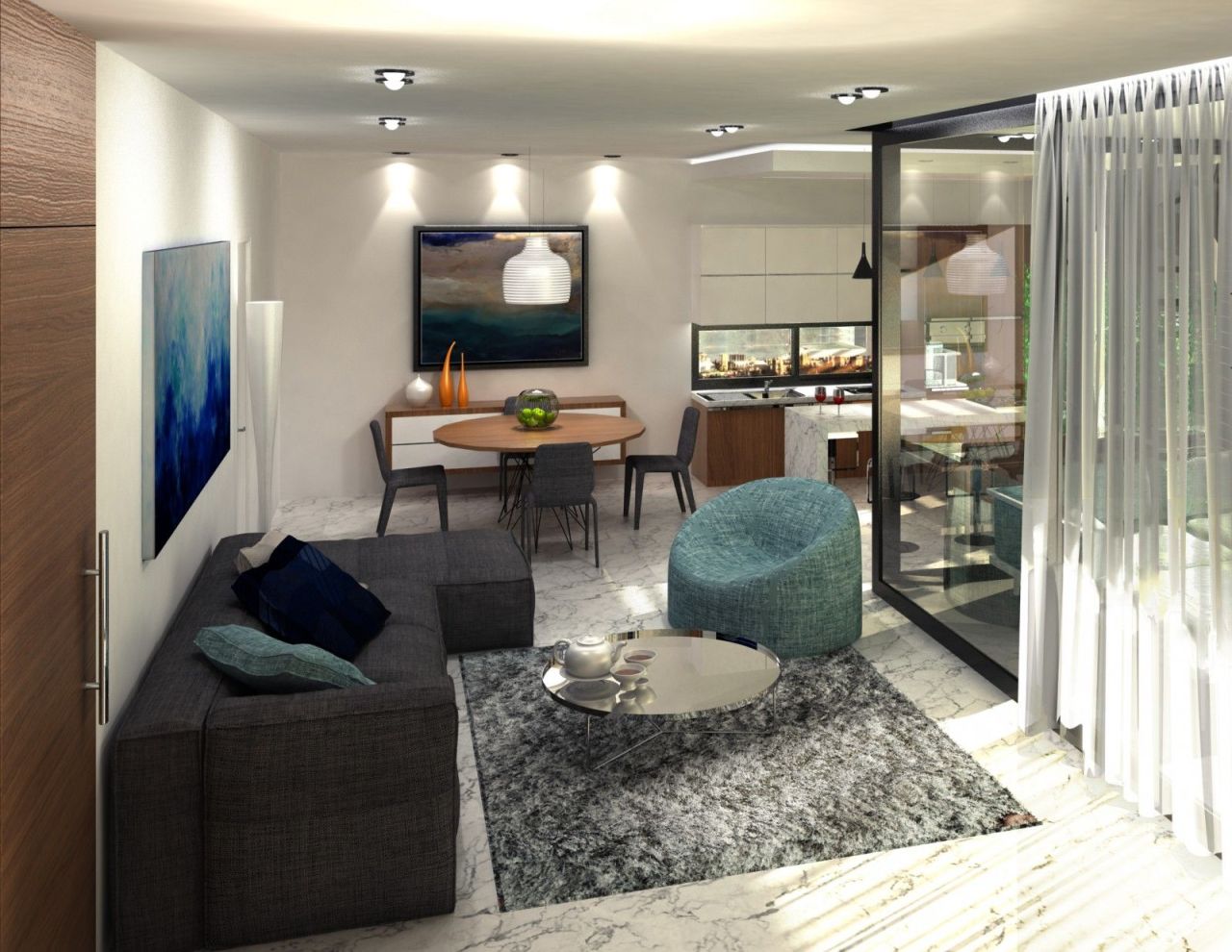 Апартаменты в Лимасоле, Кипр, 95 м² - фото 18