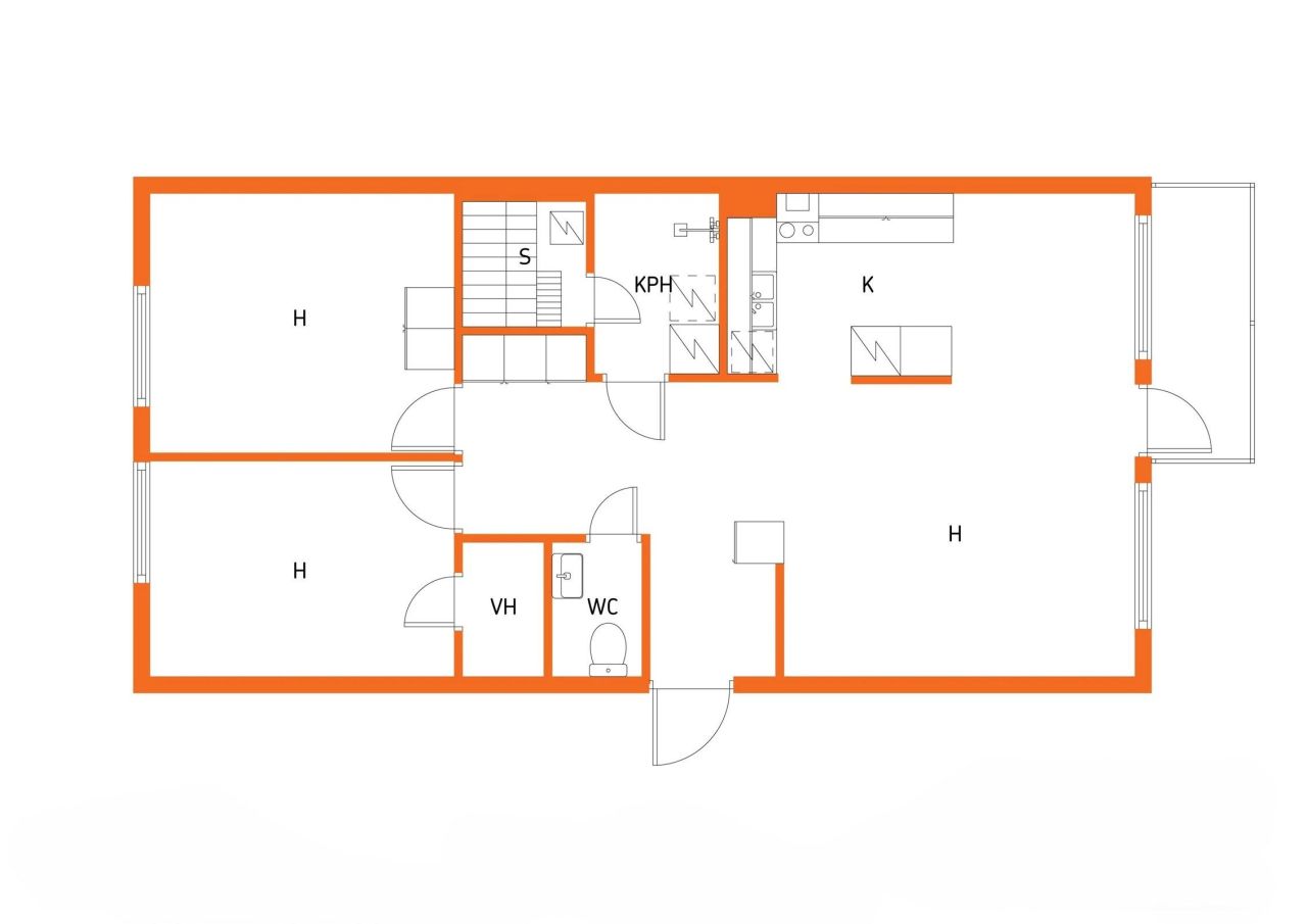 Квартира в Падасйоки, Финляндия, 70.5 м² - фото 18