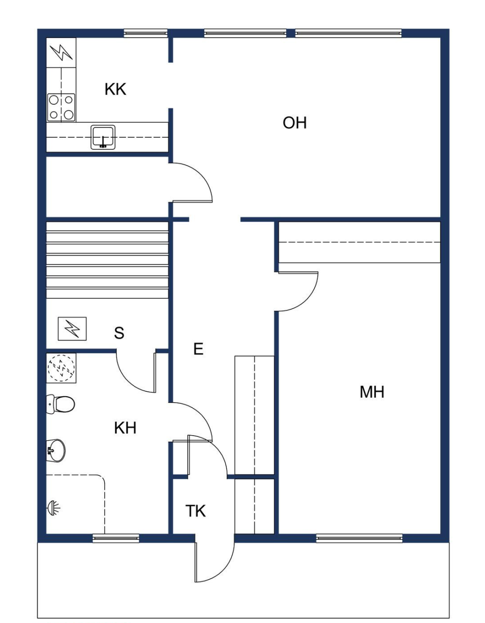 Таунхаус в Коуволе, Финляндия, 54.5 м² - фото 2